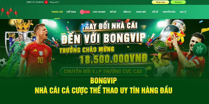 Khám phá Bongvip- điểm đến cá cược thu hút hàng loạt game thủ